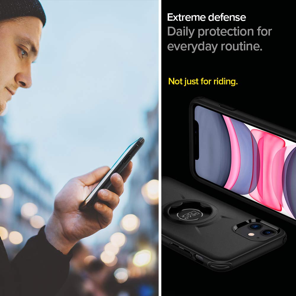 iPhone11 ケース ギアロック バイクマウント ケース サイクリング Amazon.co.jp: Spigen iPhone11ケース ギアロック バイク